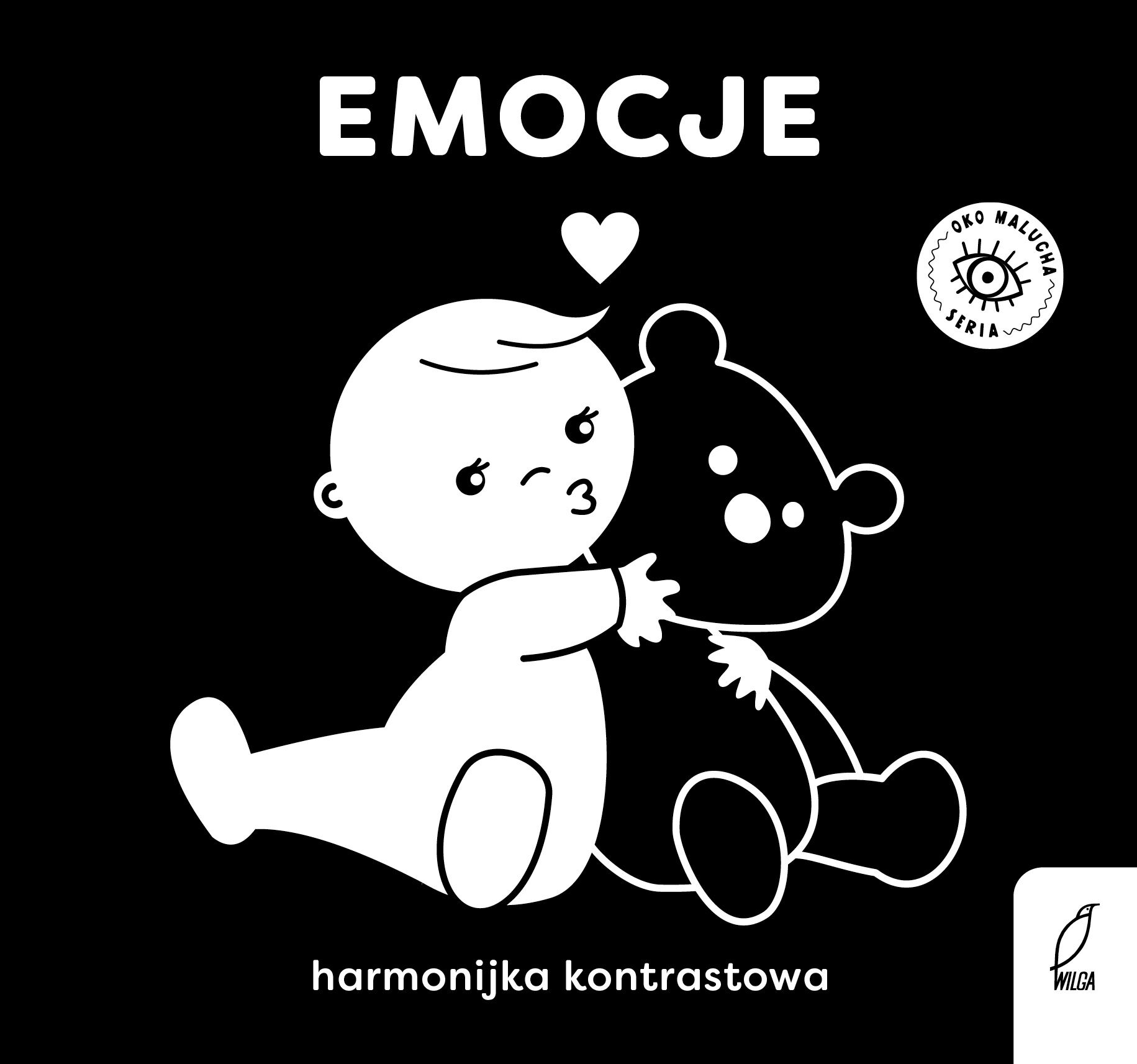 Oko malucha. Harmonijki kontrastowe. Emocje