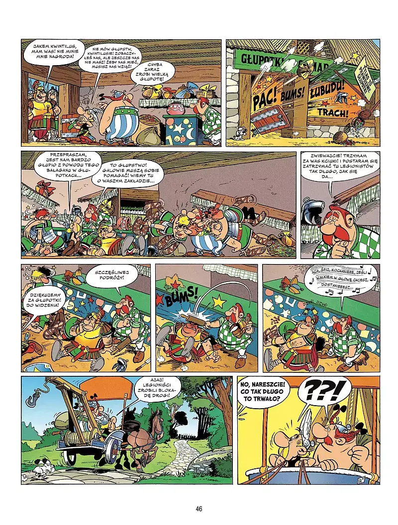 Asteriks - 05 - Wyprawa dookoła Galii (twarda oprawa)