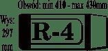 Okładka iks r-4 (50 sztuk w paczce)
