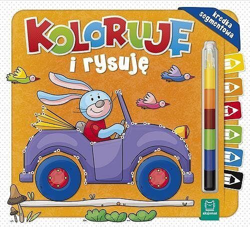 Koloruję i rysuję. Kredka segmentowa