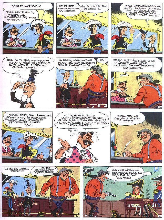 Lucky Luke - 45 - Cesarz Smith