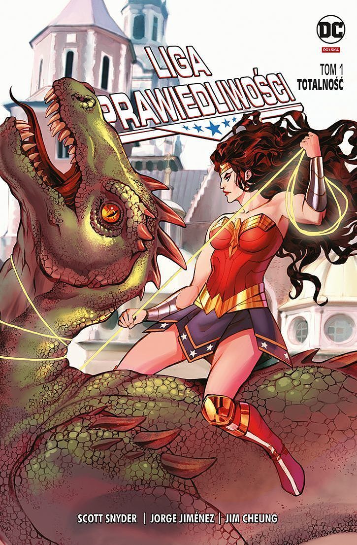 Liga Sprawiedliwości - 01 - Totalność (okładka Wonder Woman Kraków)