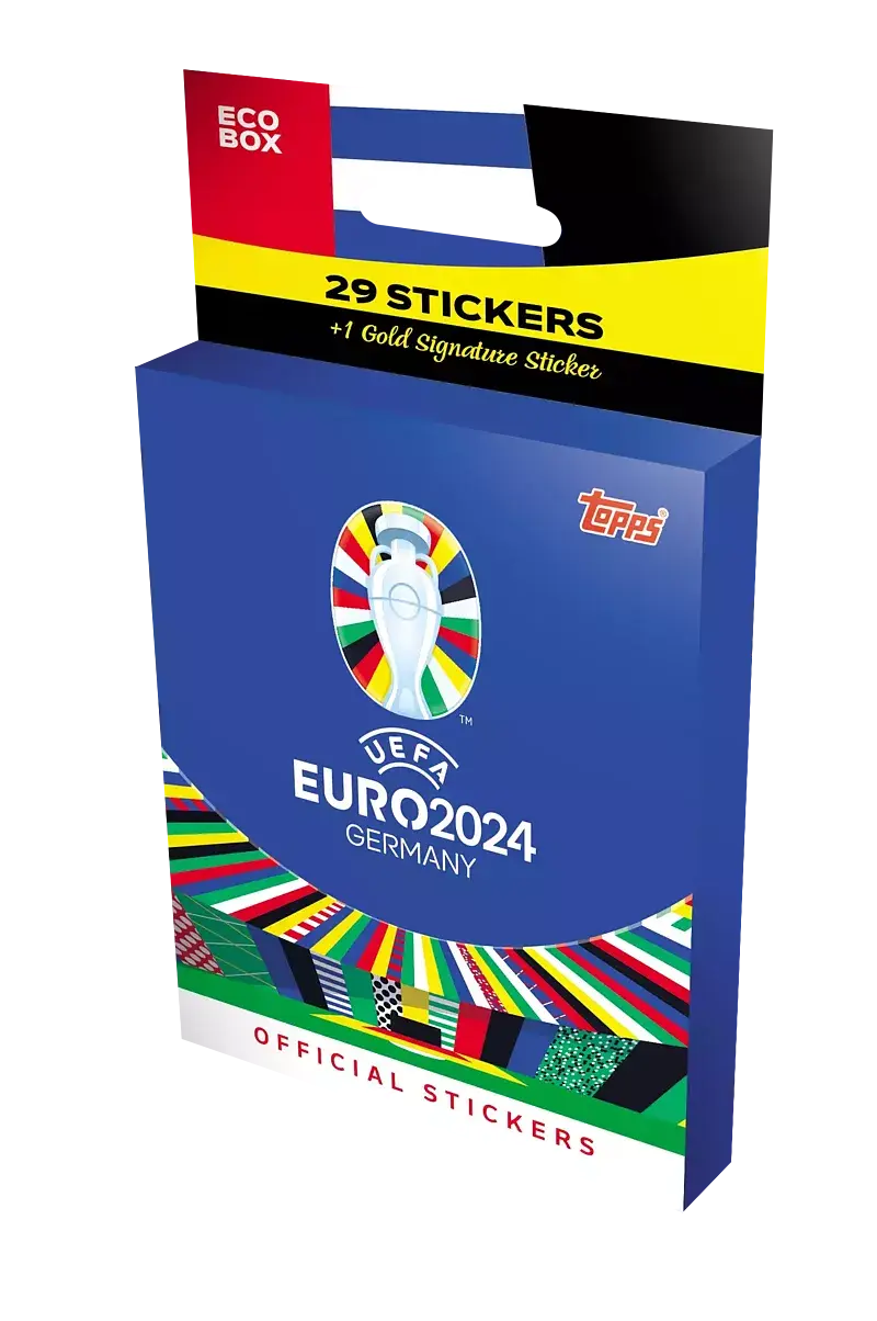 Euro 2024 topps stickers eco box 1 szt. Mix