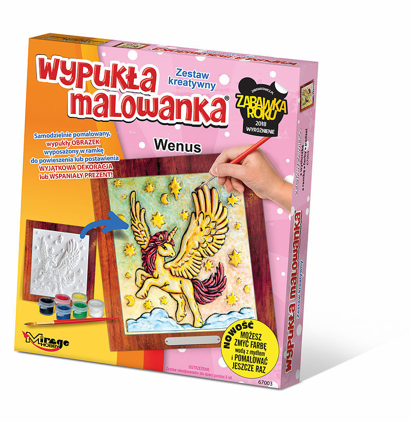 Wypukła malowanka jednorożec wenus 67003