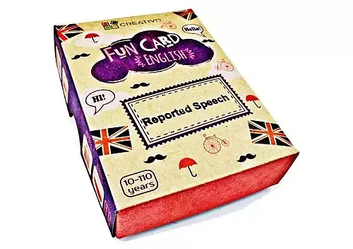 Fun Card English Reported Speech