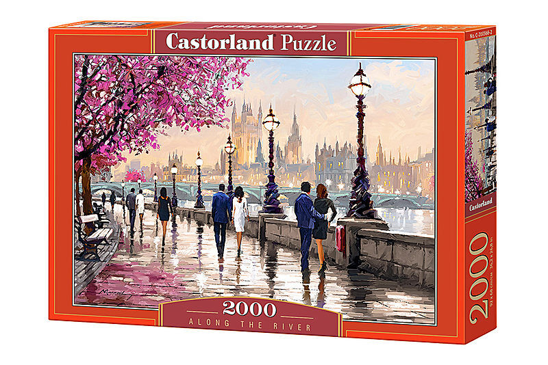 Puzzle 2000  wzdłuż rzeki c-200566