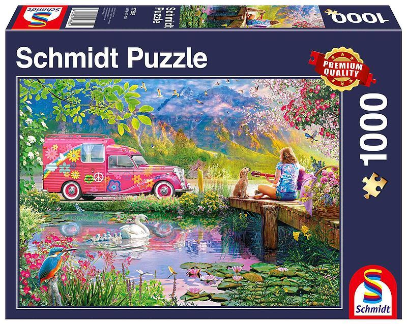 Puzzle 1000 pq pokój na ziemi