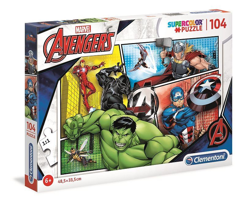 Puzzle 104 super kolor avengers 27284