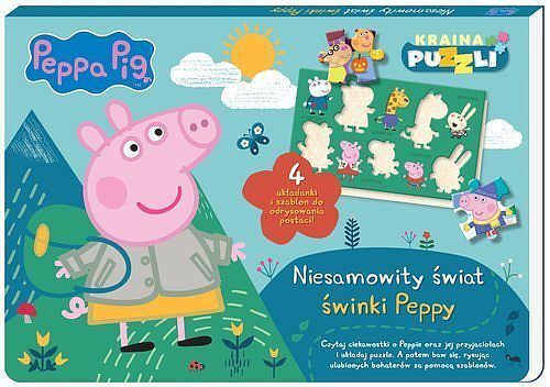 Peppa Pig. Kraina puzzli. Niesamowity świat świnki Peppy