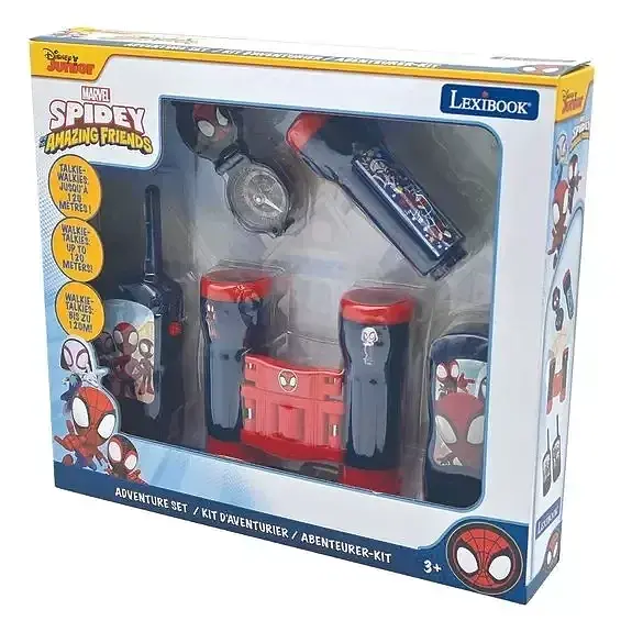 Zestaw przygodowy spidey amazing friends lexibook rptw11sp
