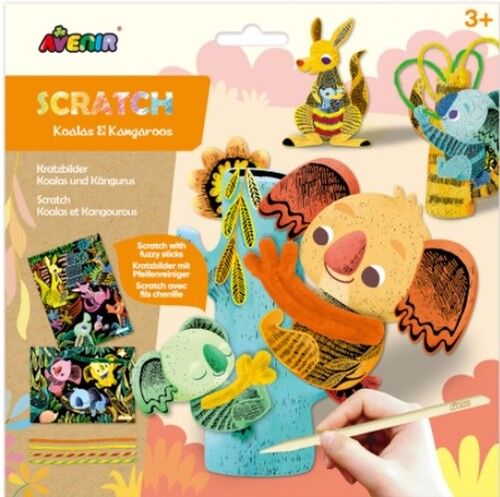 Scratch Koale i kangury Wydrapywanka