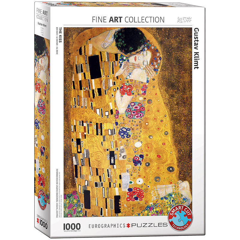 Puzzle 1000 pocałunek gustav klimt 6000-4365