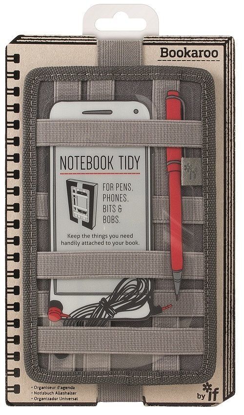 Organizer na notes szary bookaroo notebook tidy if