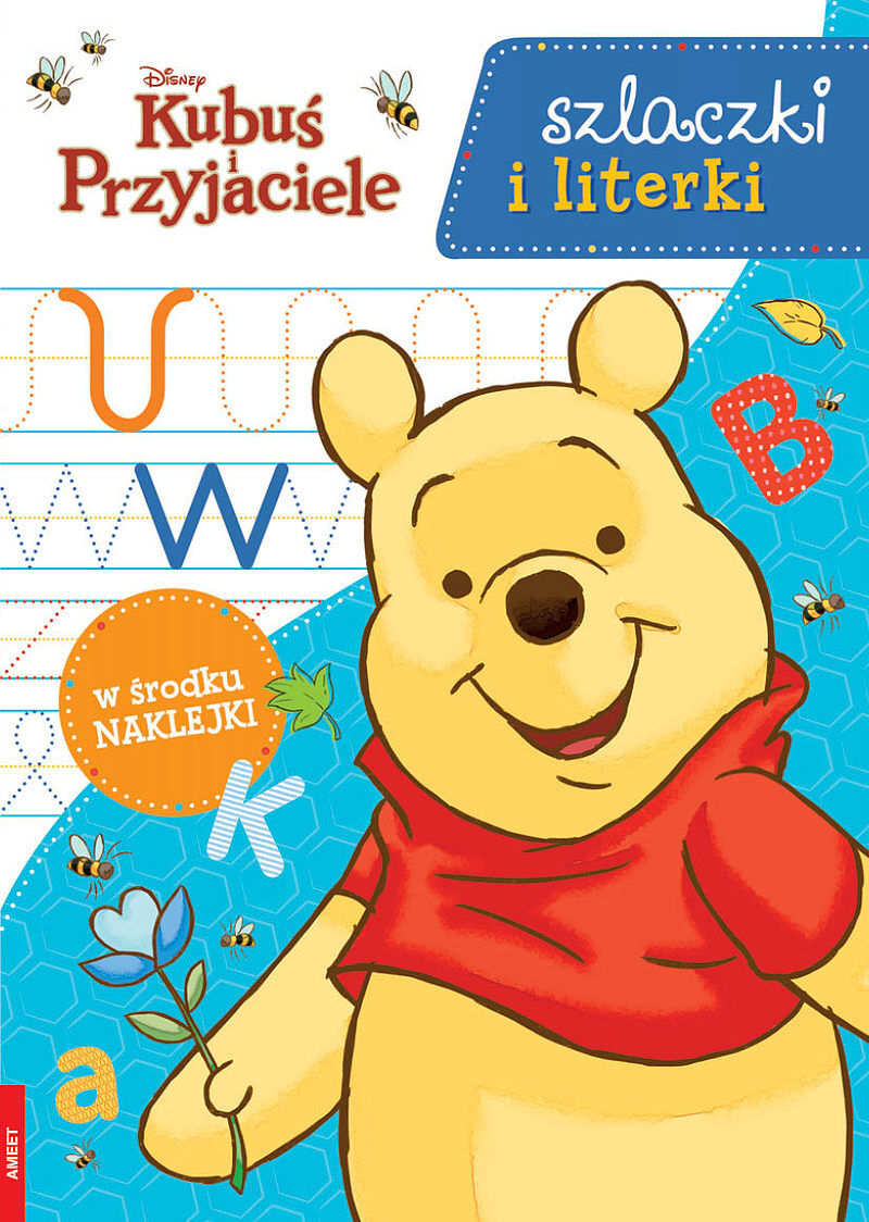 Kubuś i przyjaciele szlaczki i literki szn-9109
