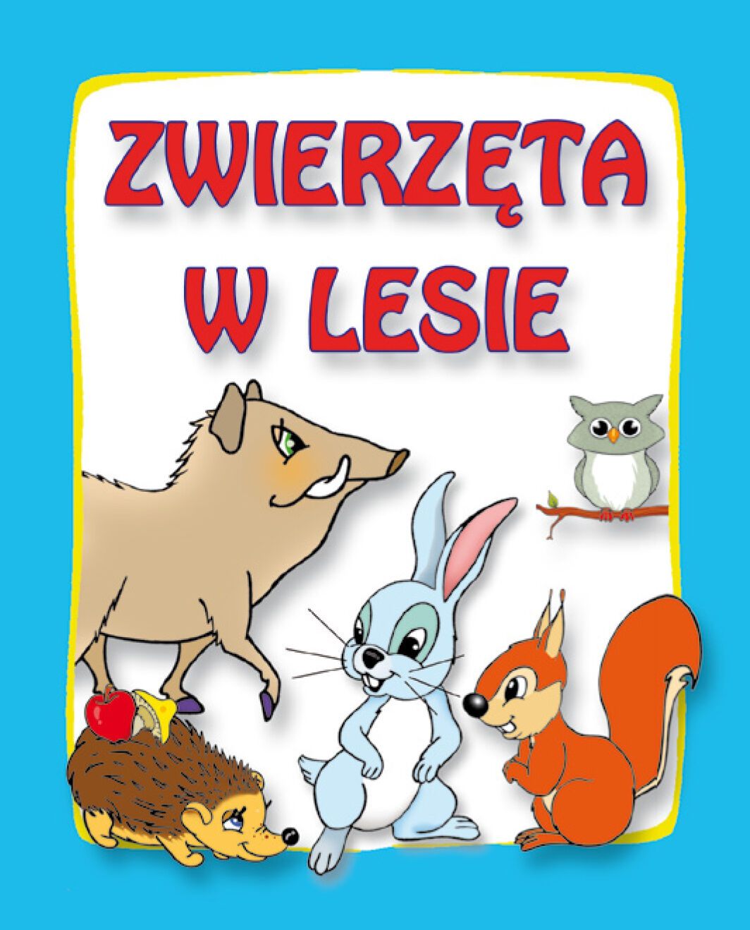 Zwierzęta w lesie. Średnie harmonijki