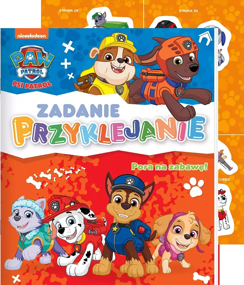 Psi Patrol. Zadanie Przyklejanie cz. 5
