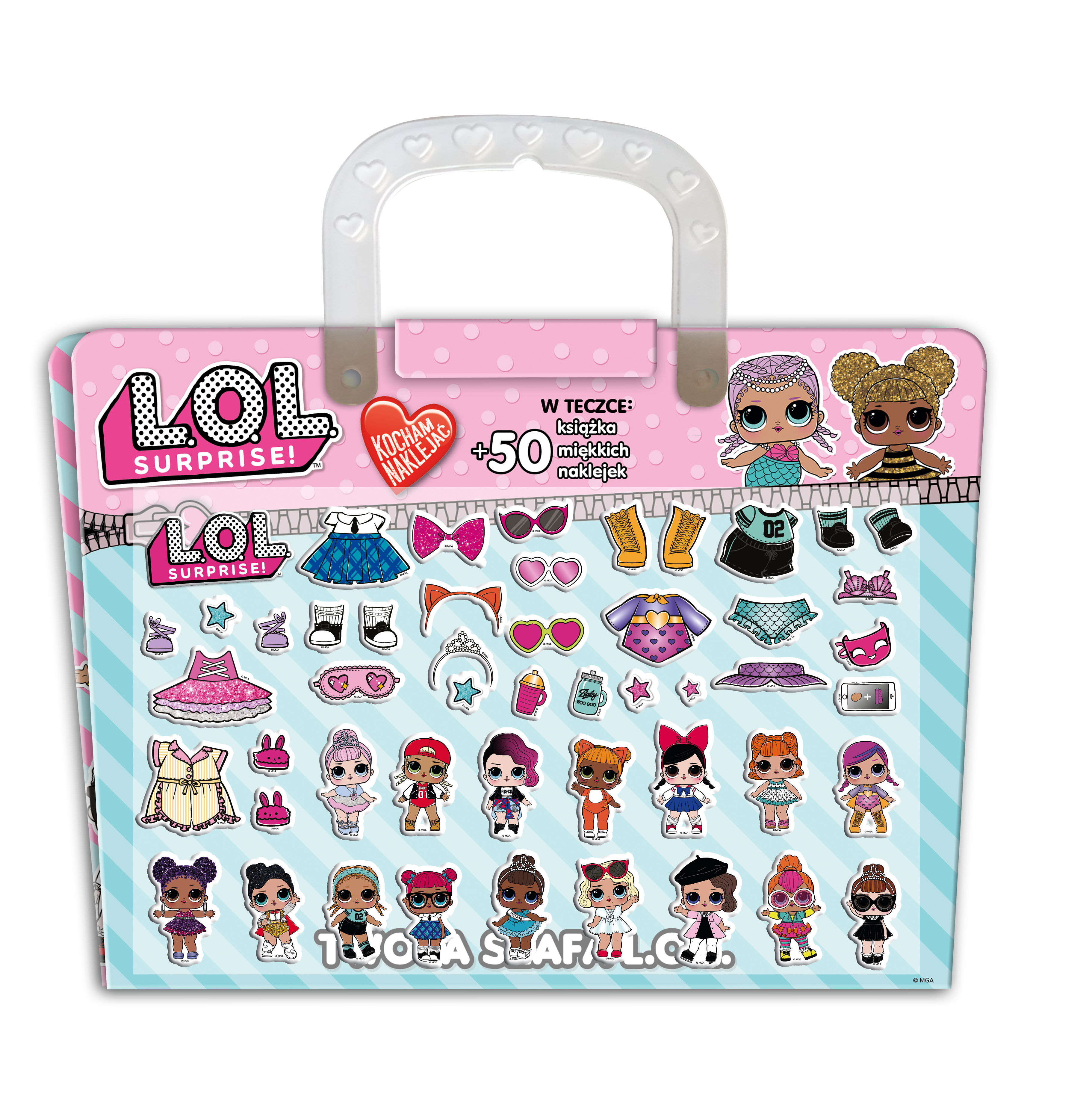 L.O.L. Surprise! Kocham naklejać