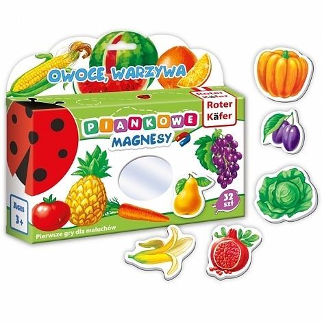 Piankowe magnesy owoce warzywa rk3020-04