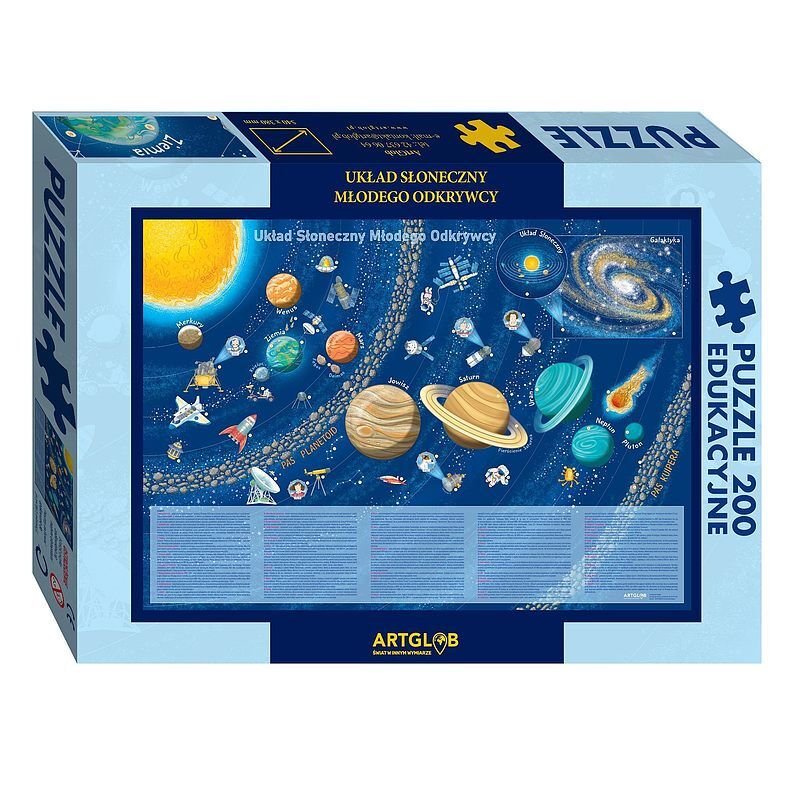 Puzzle 200 układ słoneczny