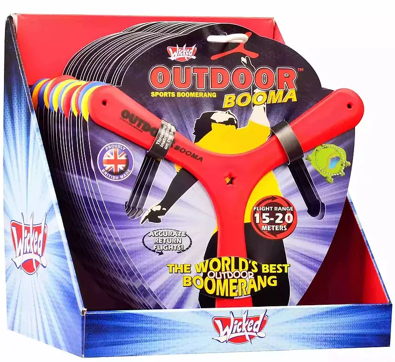 Bumerang outdoor booma 1 szt. Mix kolorów
