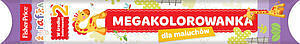 Megakolorowanka dla maluchów Fisher Price - Żyrafka