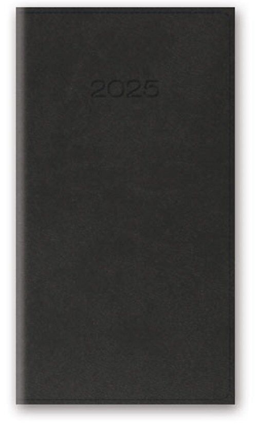 Kalendarz 2025 A6 tygodniowy vivella Grafit