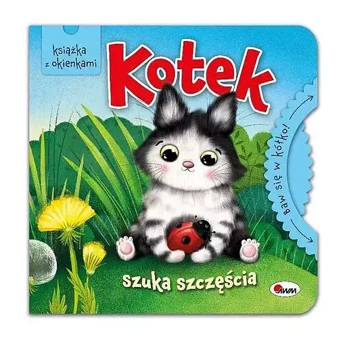 Baw się w kółko Kotek sie nudzi
