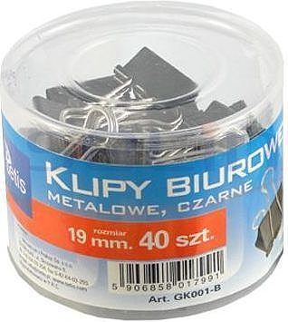 Klipy tetis 19 mm 40 sztuk