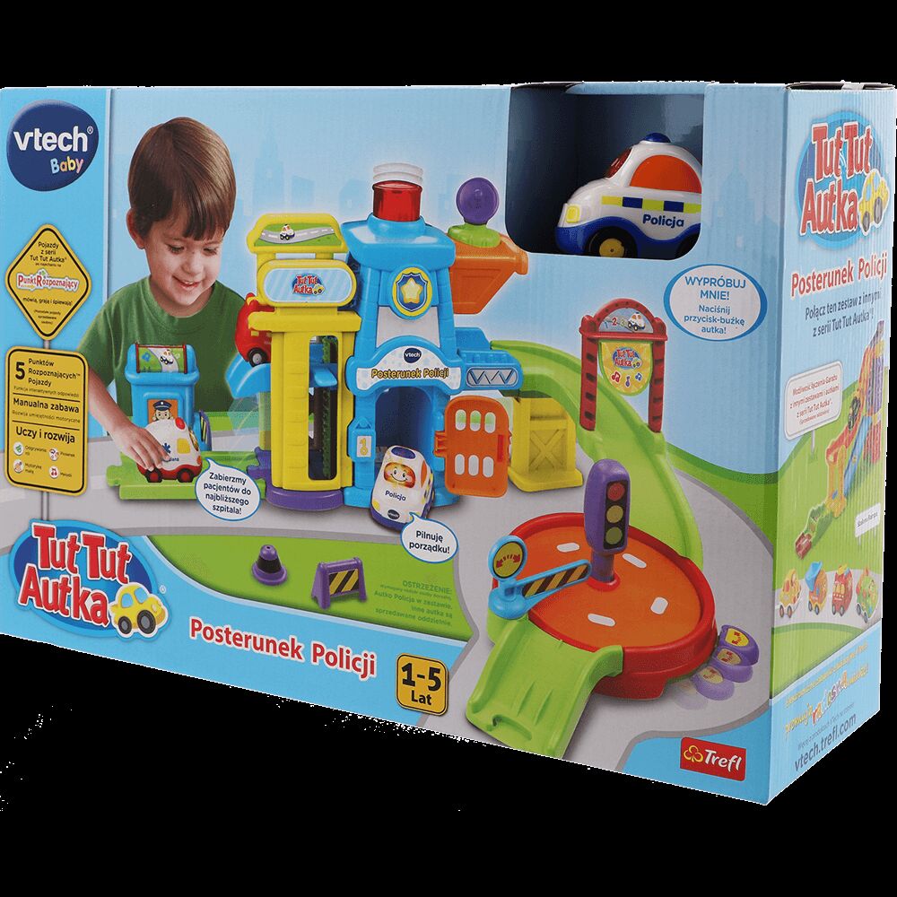 Tut Tut Autka Zestaw Posterunek Policji VTech 61073