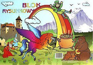 Blok rysunkowy A4