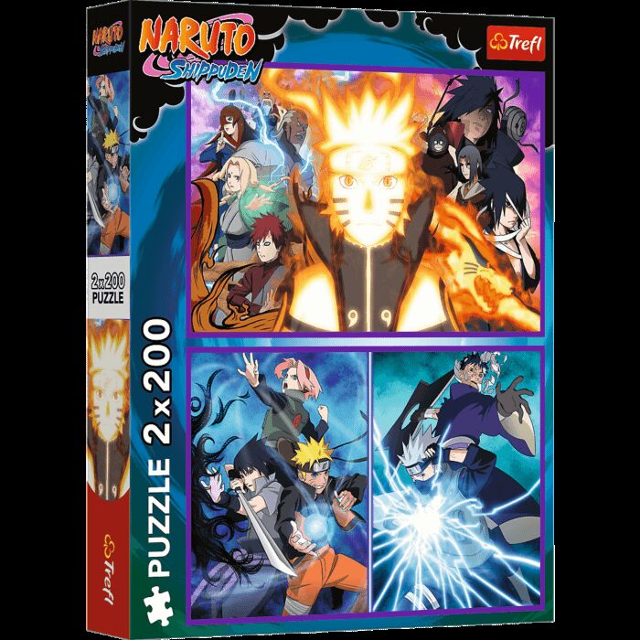 Puzzle 2x200 Ninja z Wioski Ukrytego Liścia 13333