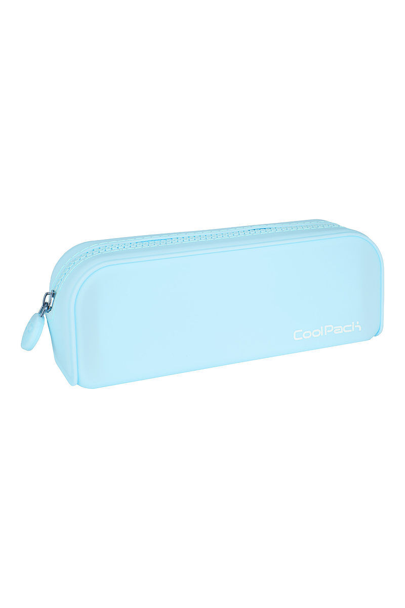 Piórnik saszetka silikonowa coolpack tube pastel powder blue