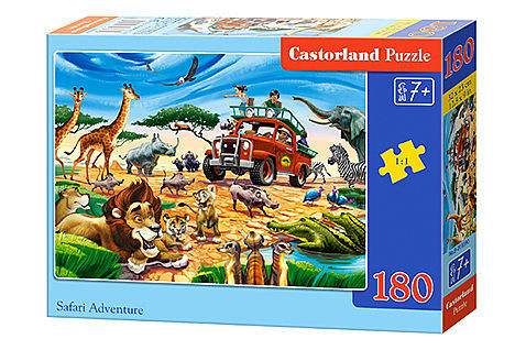 Puzzle180 przygoda na safari