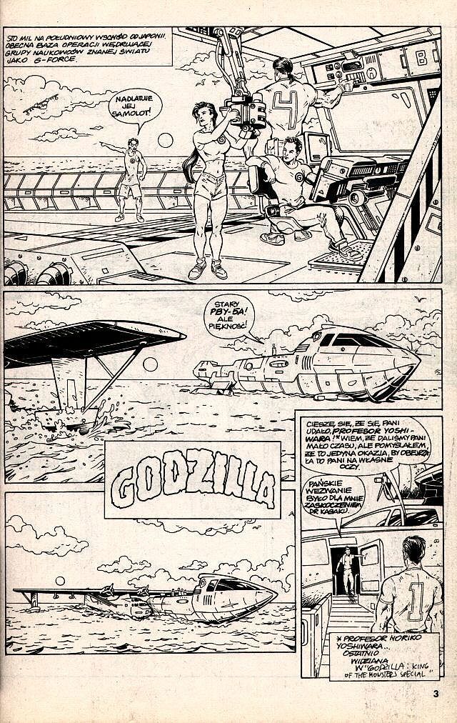 Top Komiks - 1 - (1/1998) Godzilla