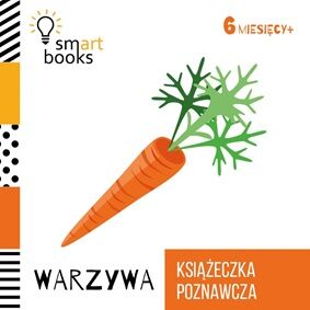 Książeczka poznawcza warzywa 6 m+