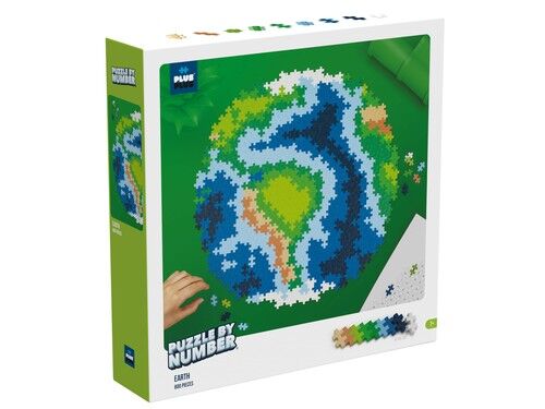 Puzzle by Number Ziemia 800