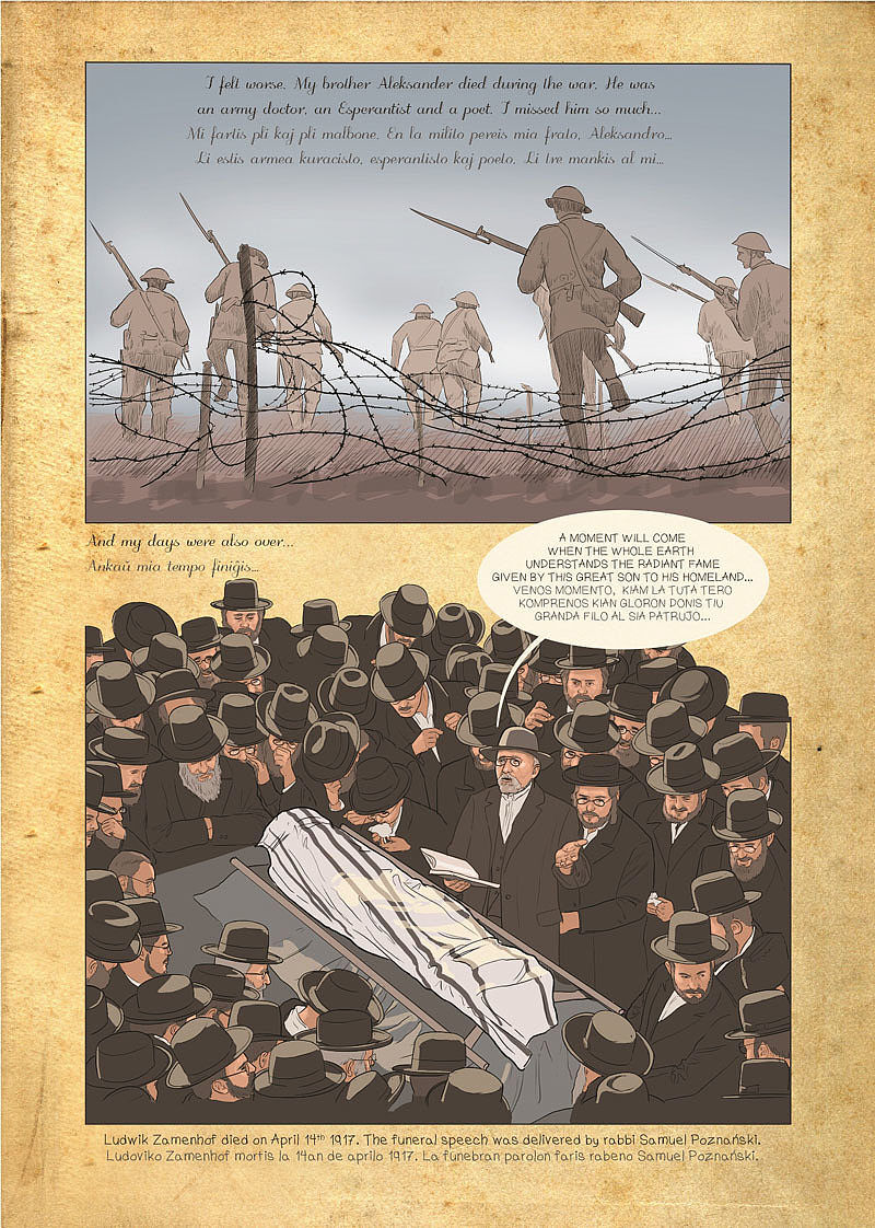 Doktor ESPERANTO - A comic book about Ludwik Zamenhof / Komikso pri Ludoviko Zamenhof