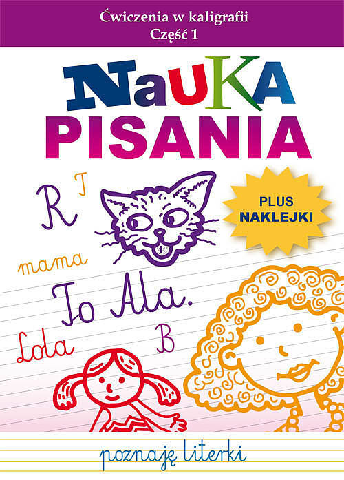 Nauka pisania Ćwiczenia w kaligrafii. Część 1