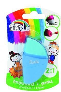 Temperówka z gumką fiorello gr-f445 1 szt. Mix