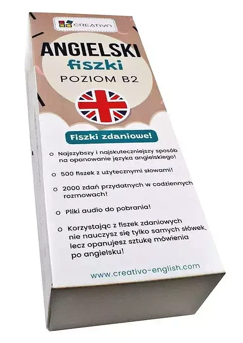 Angielski fiszki zdaniowe Poziom B2