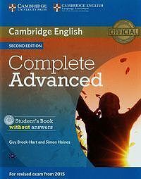 Complete Advanced Student's Book without answers