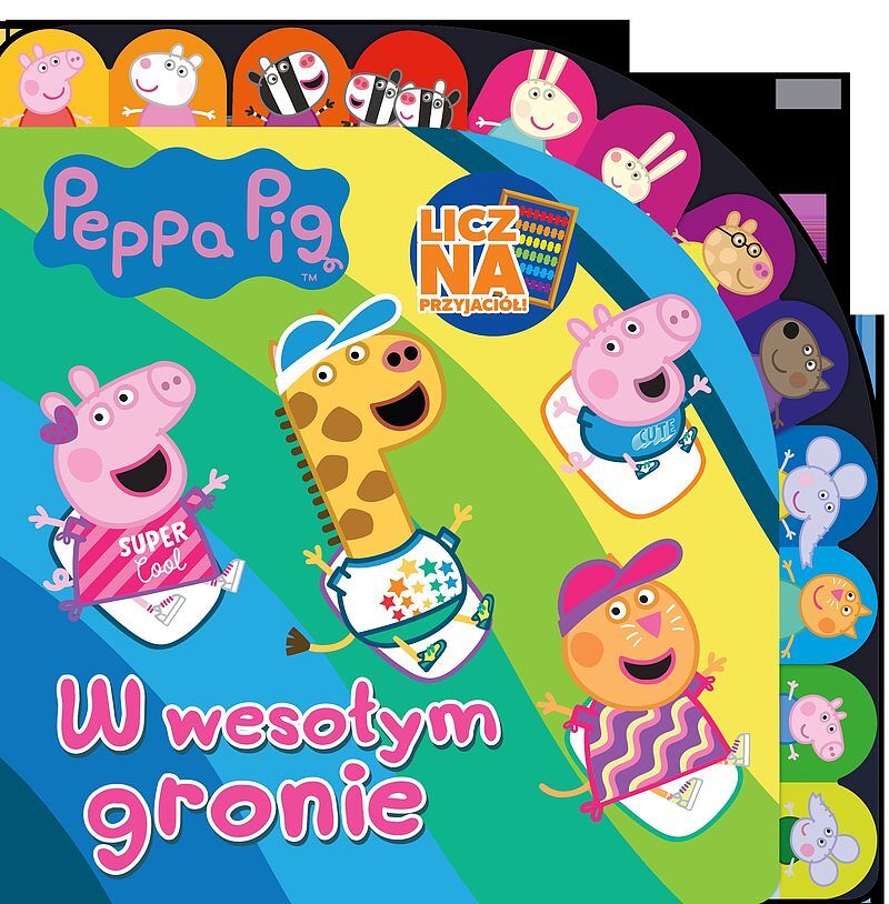 Peppa Pig. Licz na Przyjaciół. W wesołym gronie.