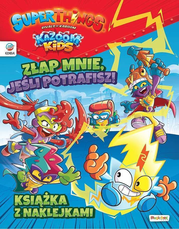 Superthings. Książka z naklejkami