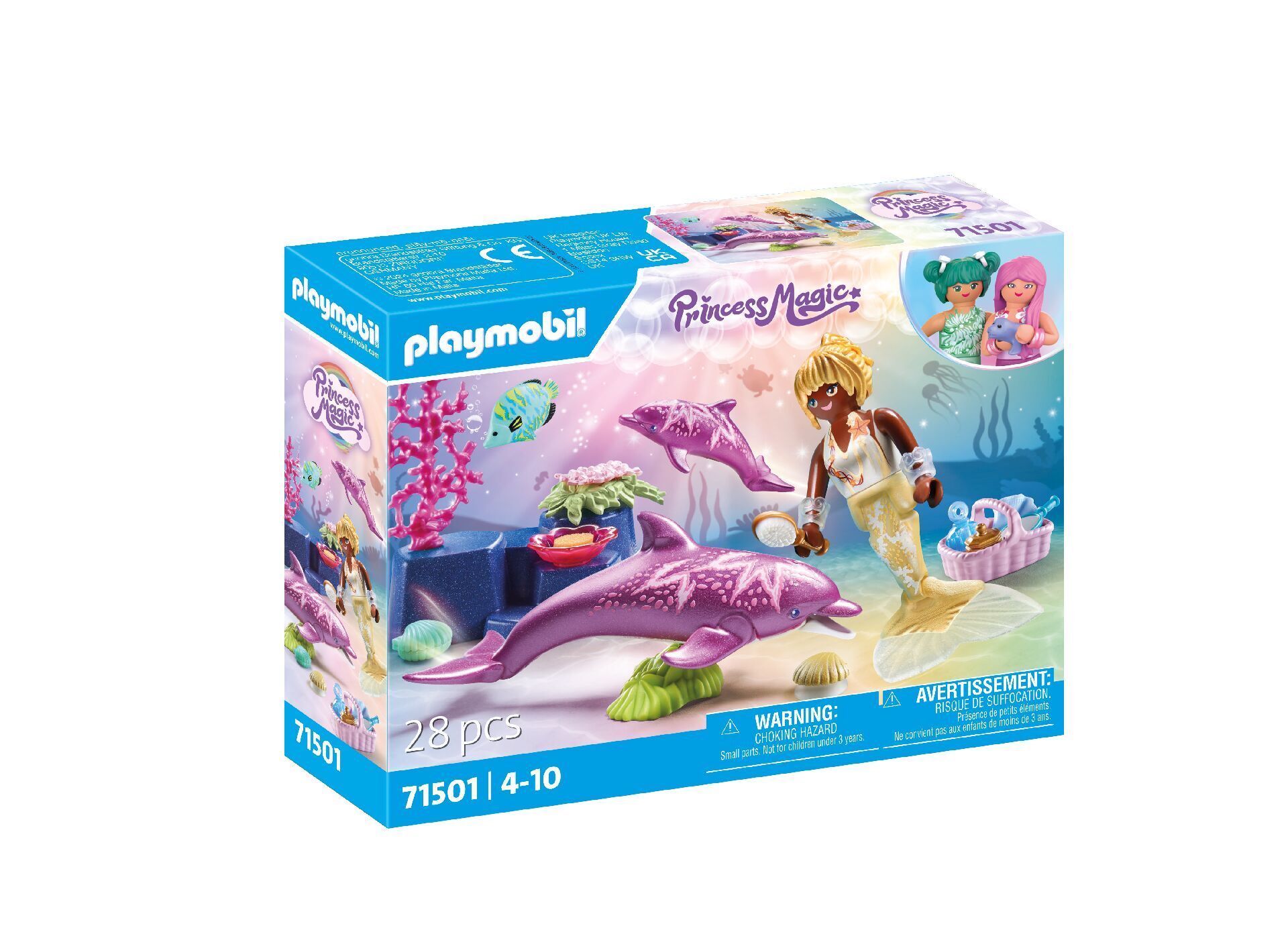 Playmobil Syrenka z delfinami 71501