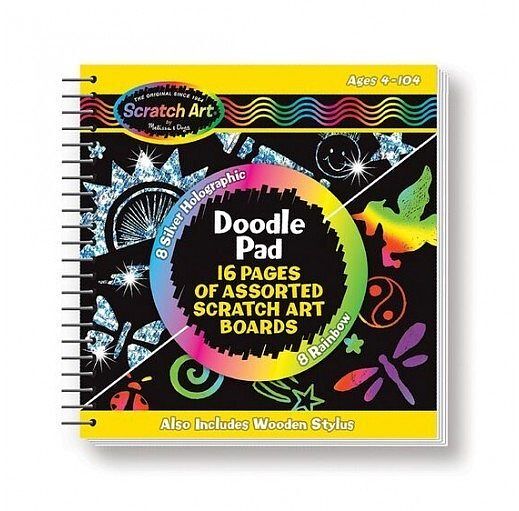 Wydrapywanka książeczka scratch magic doodle