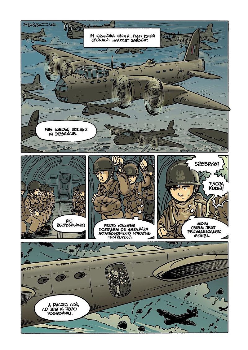 Wojenna odyseja Antka Srebrnego - 6 - Operacja "Market Garden" 1944 r.