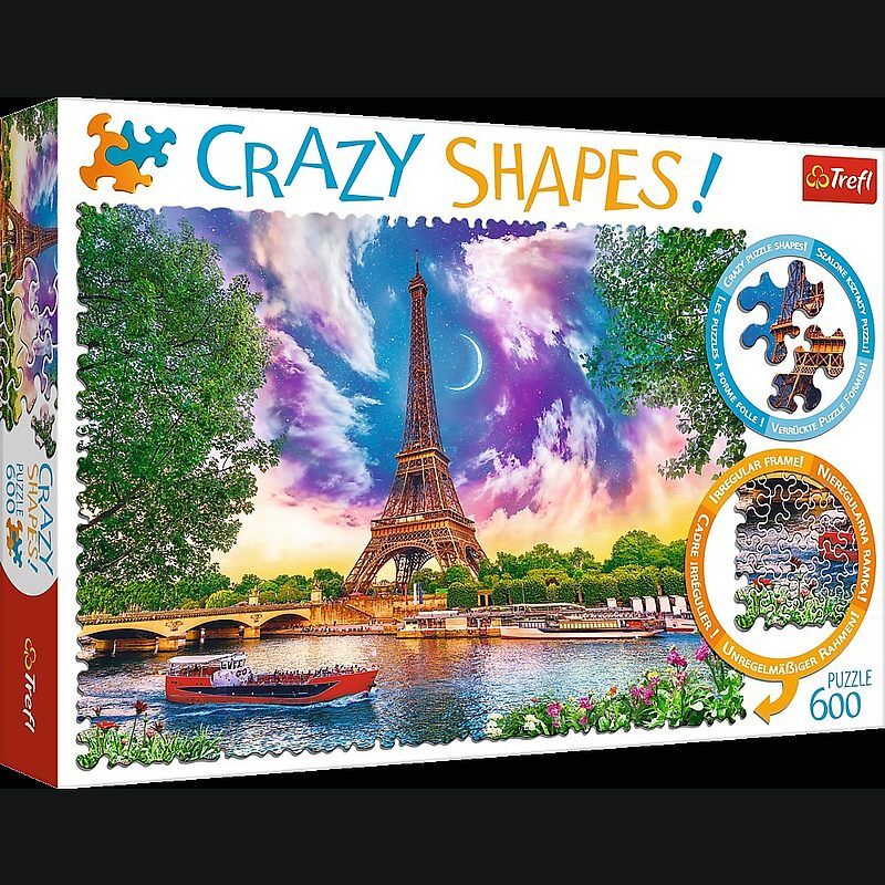 Puzzle 600 crazy shapes niebo nad paryżem 11115