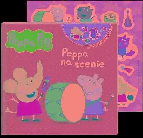 Peppa Pig. Opowiadania z naklejkami cz. 10
