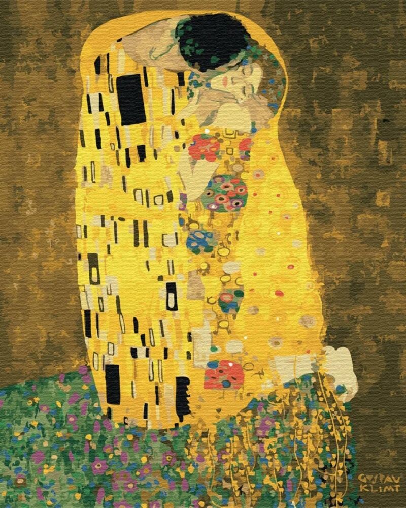 Malowanie po numerach BRUSHME 40x50 cm Pocałunek Gustav