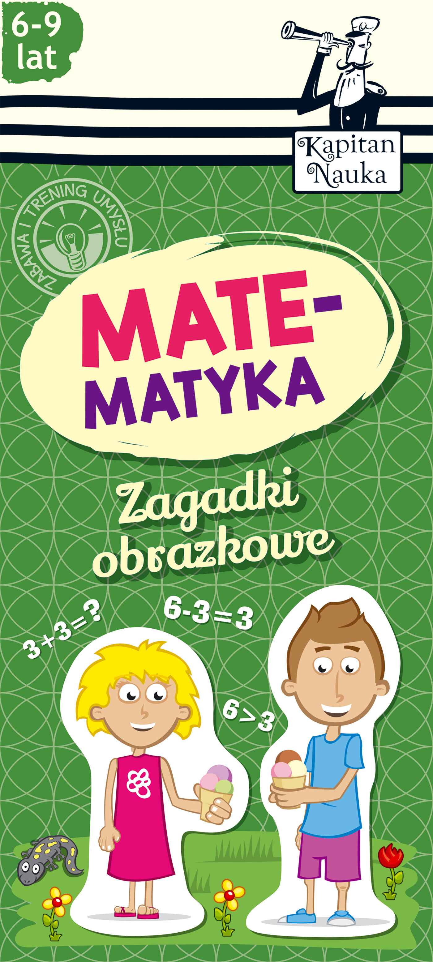 Zagadki obrazkowe Matematyka 6-9 lat